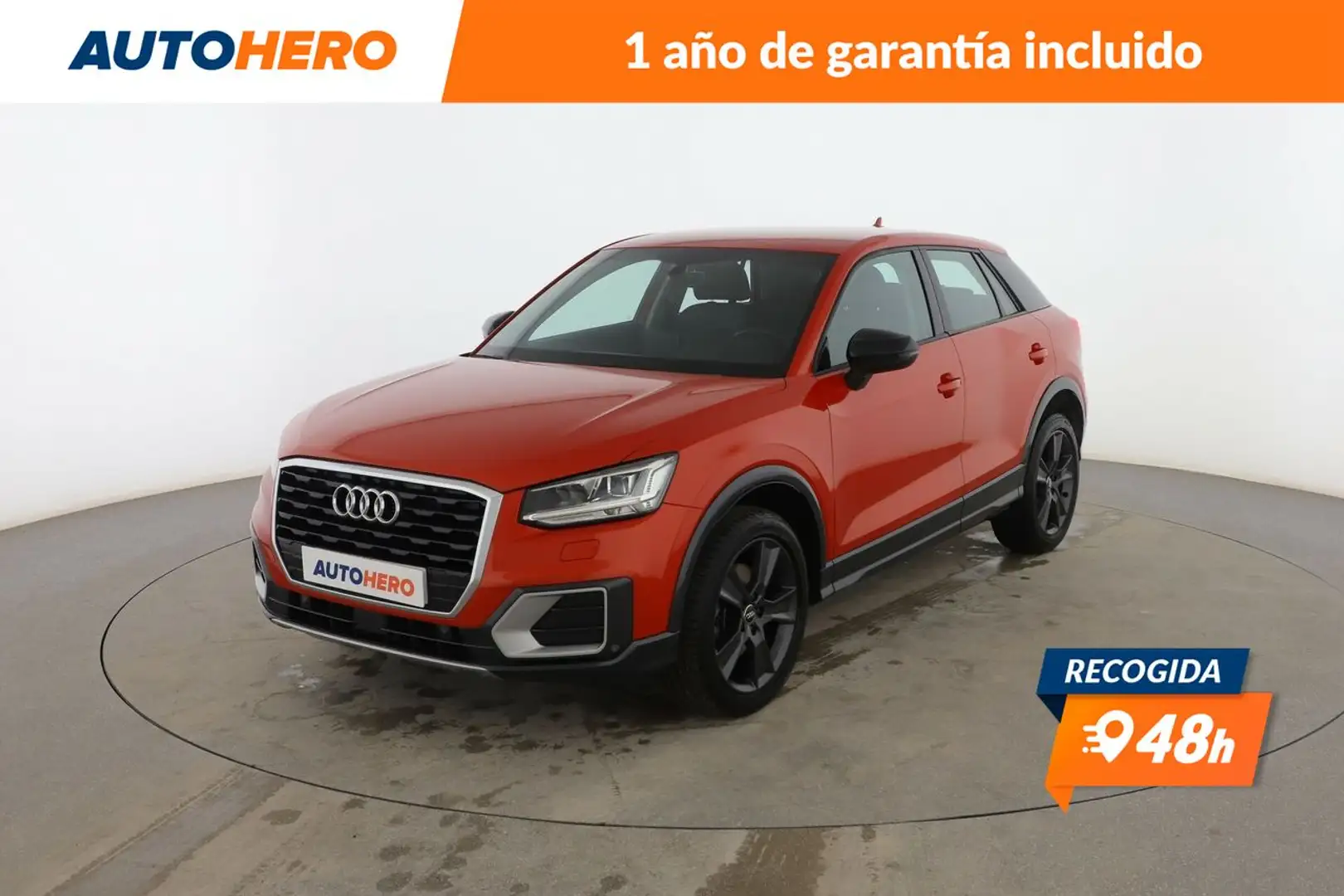 Audi Q2 1.6TDI Design edition 85kW Naranja - 1