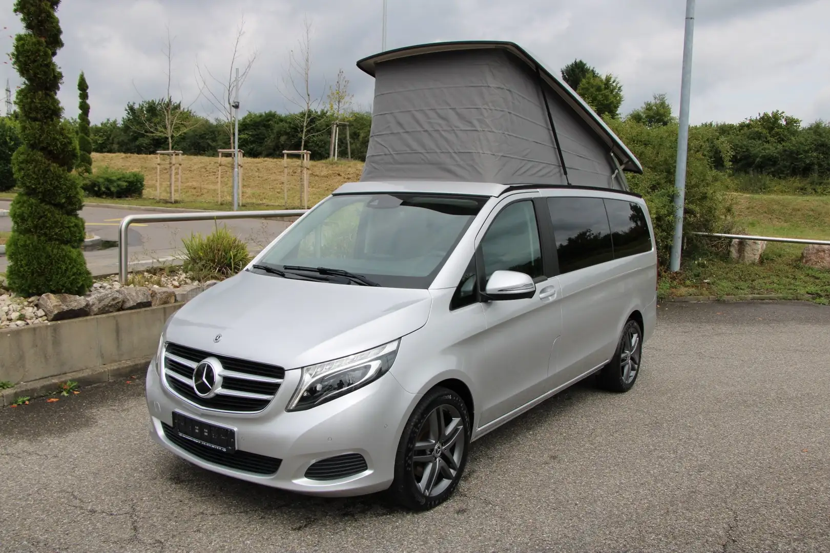 Mercedes-Benz Marco Polo V 250 Marco Polo Horizon Edition Distronic AHK LED Plateado - 1