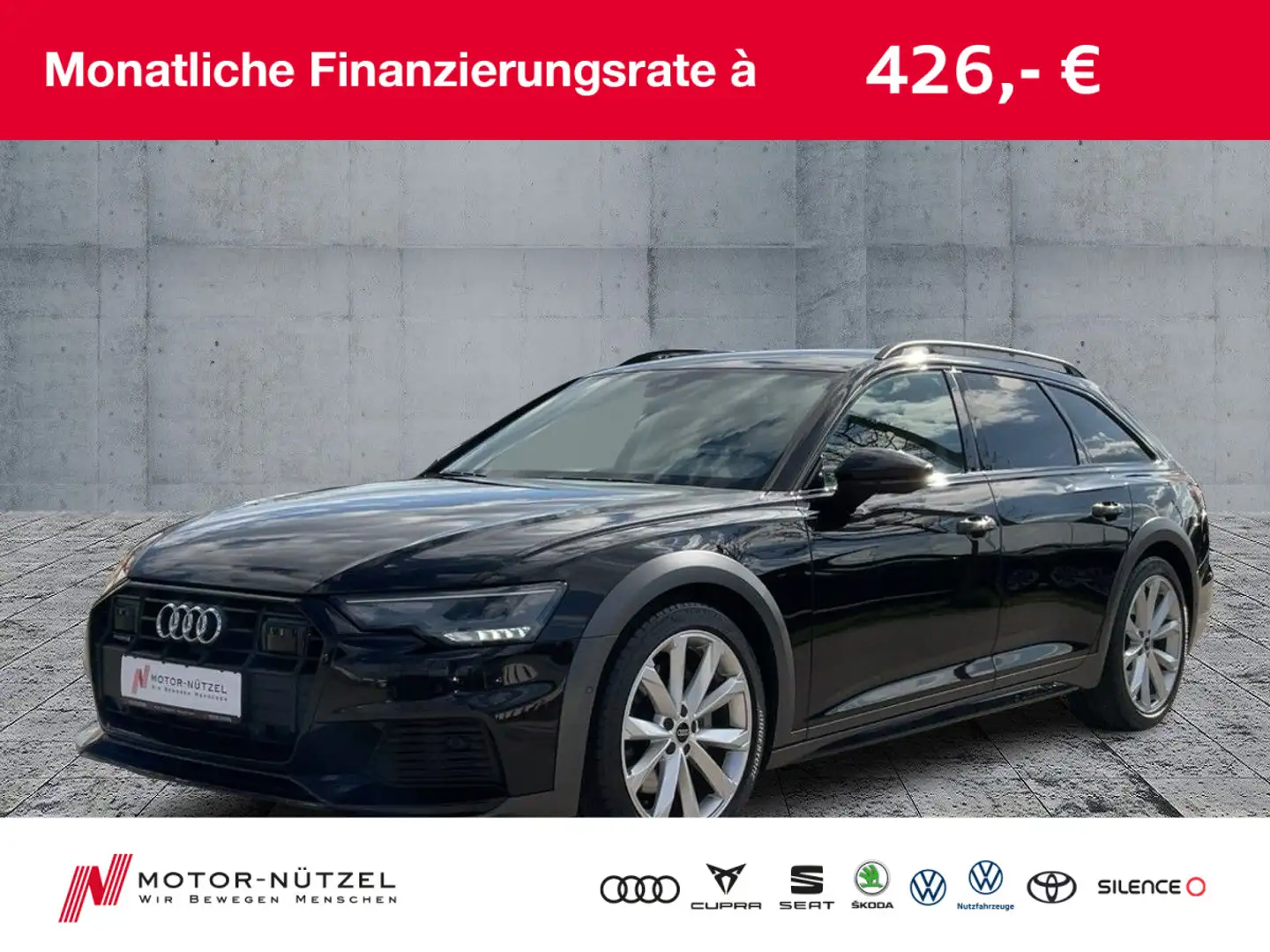 Audi A6 allroad A6 allroad 50 TDI QU LED+NAV+RFK+ACC+AIR+360°+20 Nero - 1