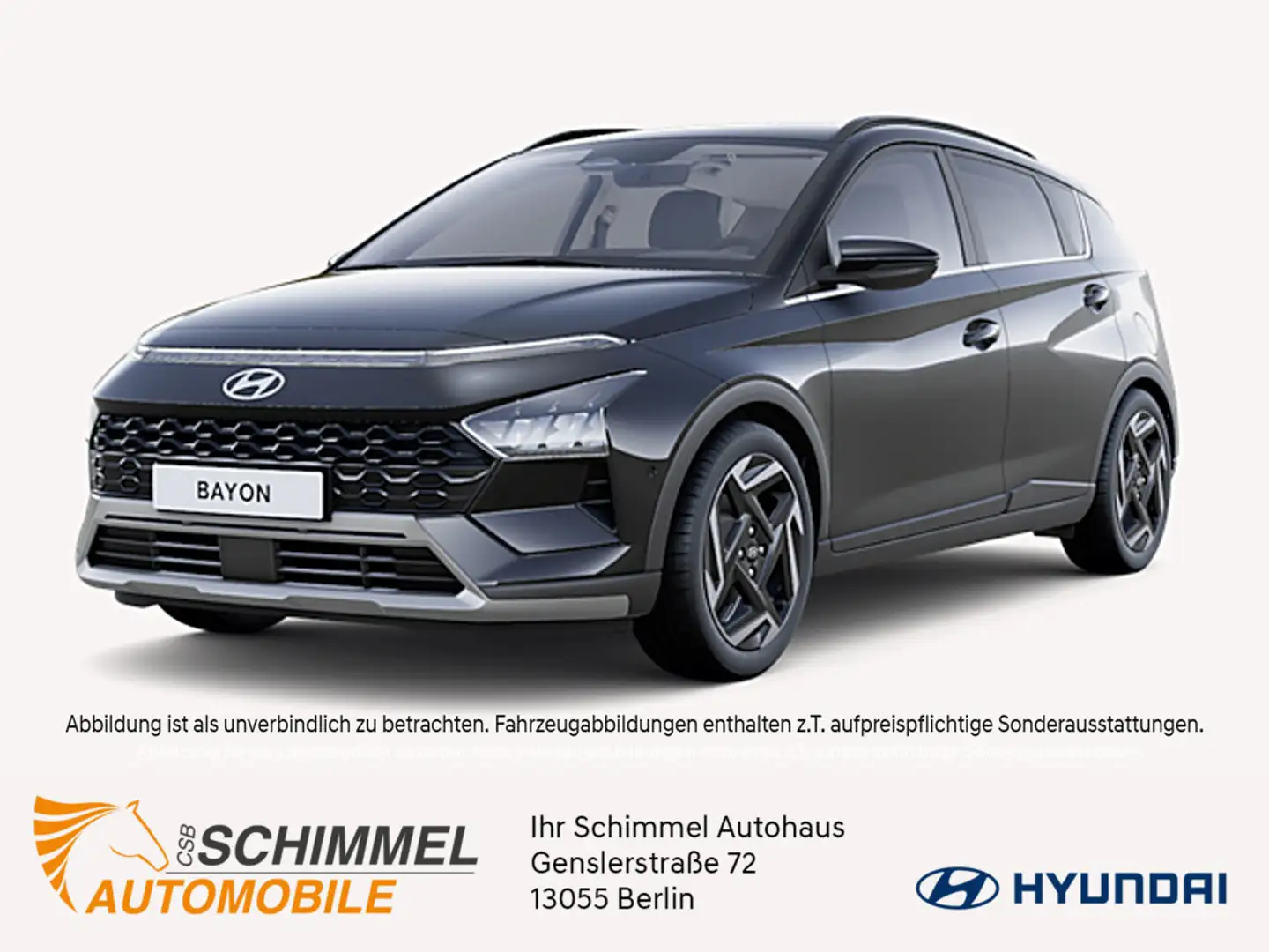Hyundai BAYON PRIME MJ25 DCT SHZ KAMERA BOSE NAVI LED Schwarz - 1