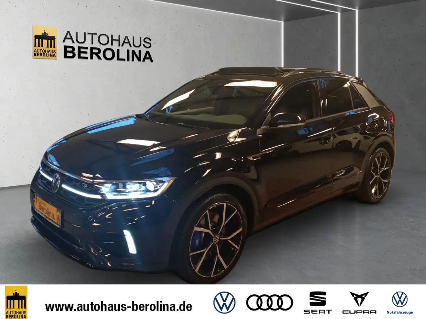 Volkswagen T-Roc R 2.0 TSI 4M DSG *MATRIX*PANO*BEATS*AHK* Noir - 2