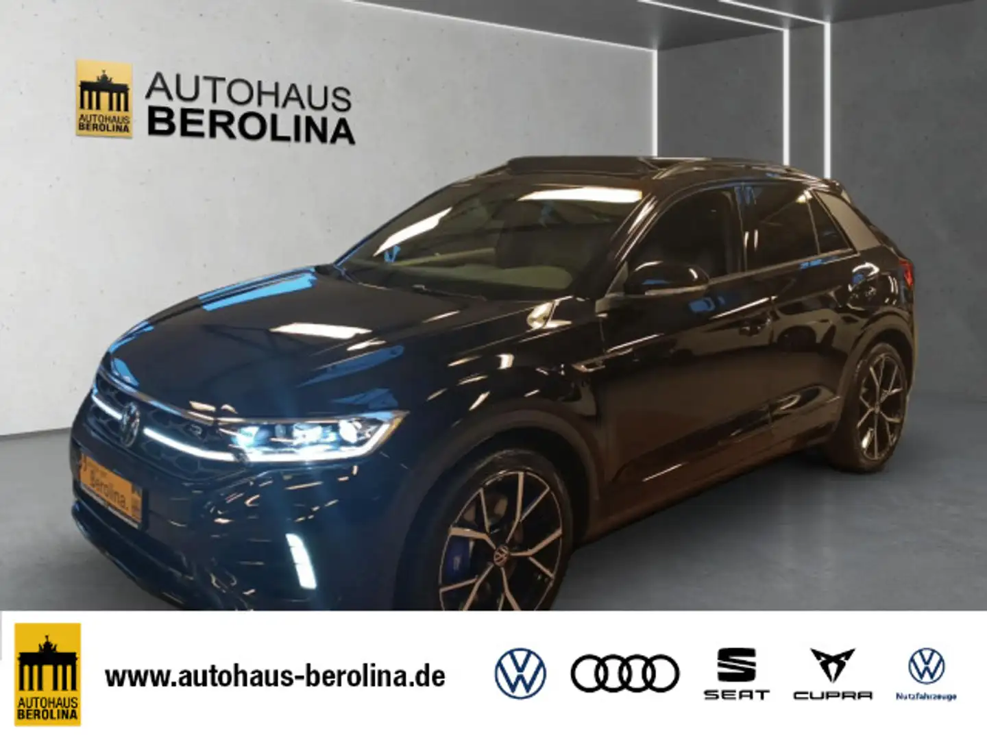 Volkswagen T-Roc R 2.0 TSI 4M DSG *MATRIX*PANO*BEATS*AHK* Noir - 1