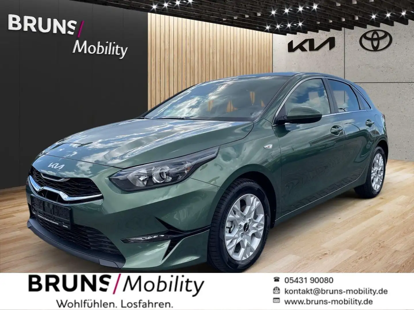 Kia Ceed / cee'd 1.0 T Vision Navigation, Kamera Groen - 1