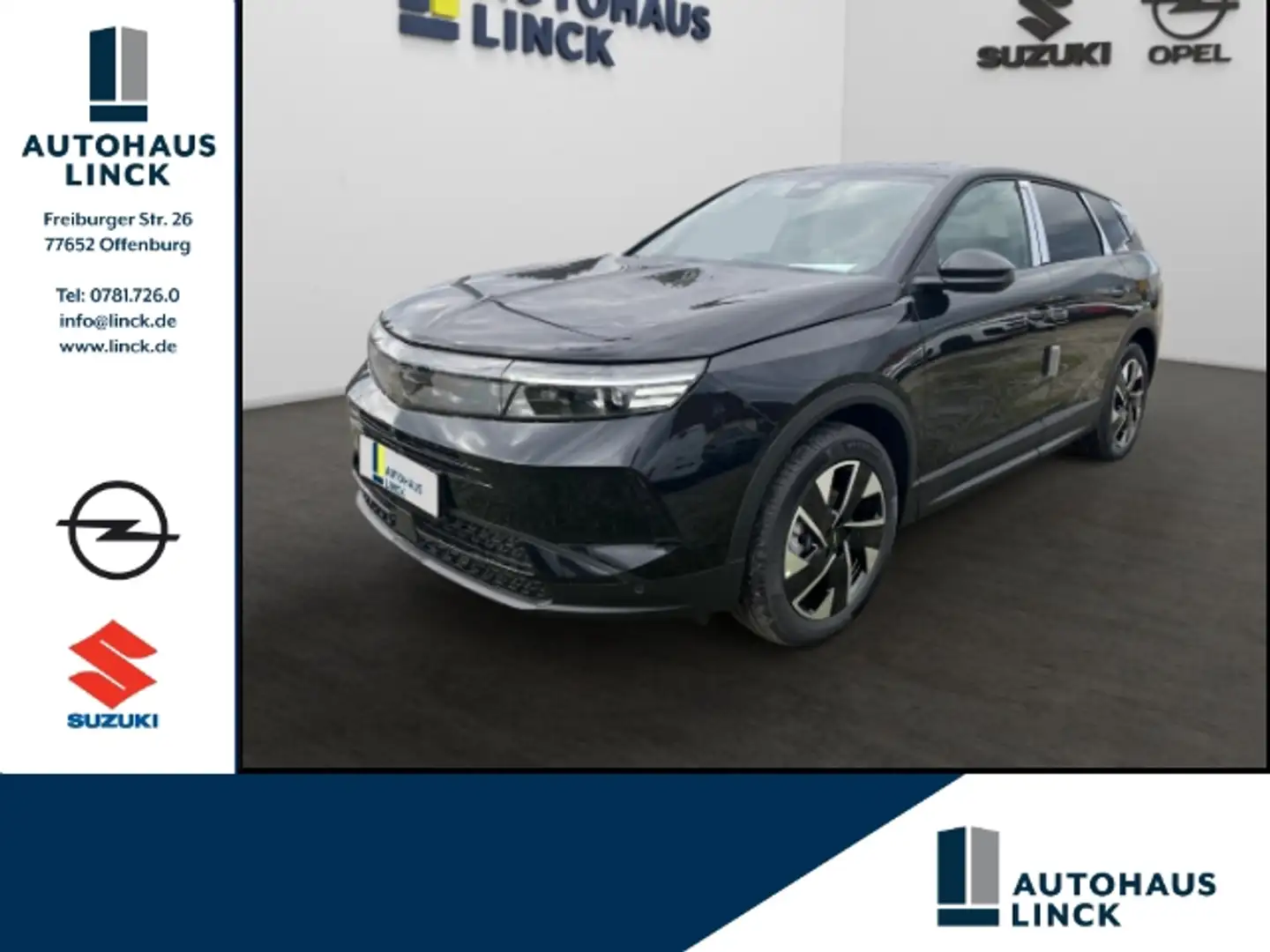 Opel Grandland 1.2 48V Mild-Hybrid 100kW GS EU6e Negro - 1