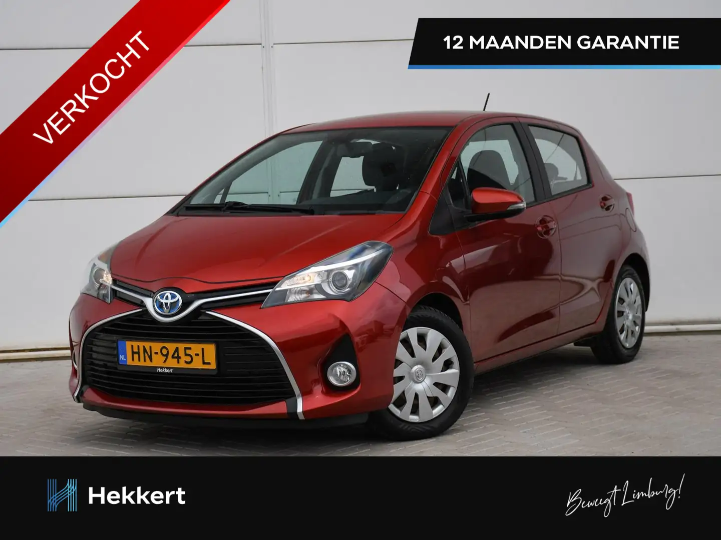 Toyota Yaris Aspiration 1.5 Hybrid 100pk ACHTERUITRIJCAMERA | K Rojo - 1