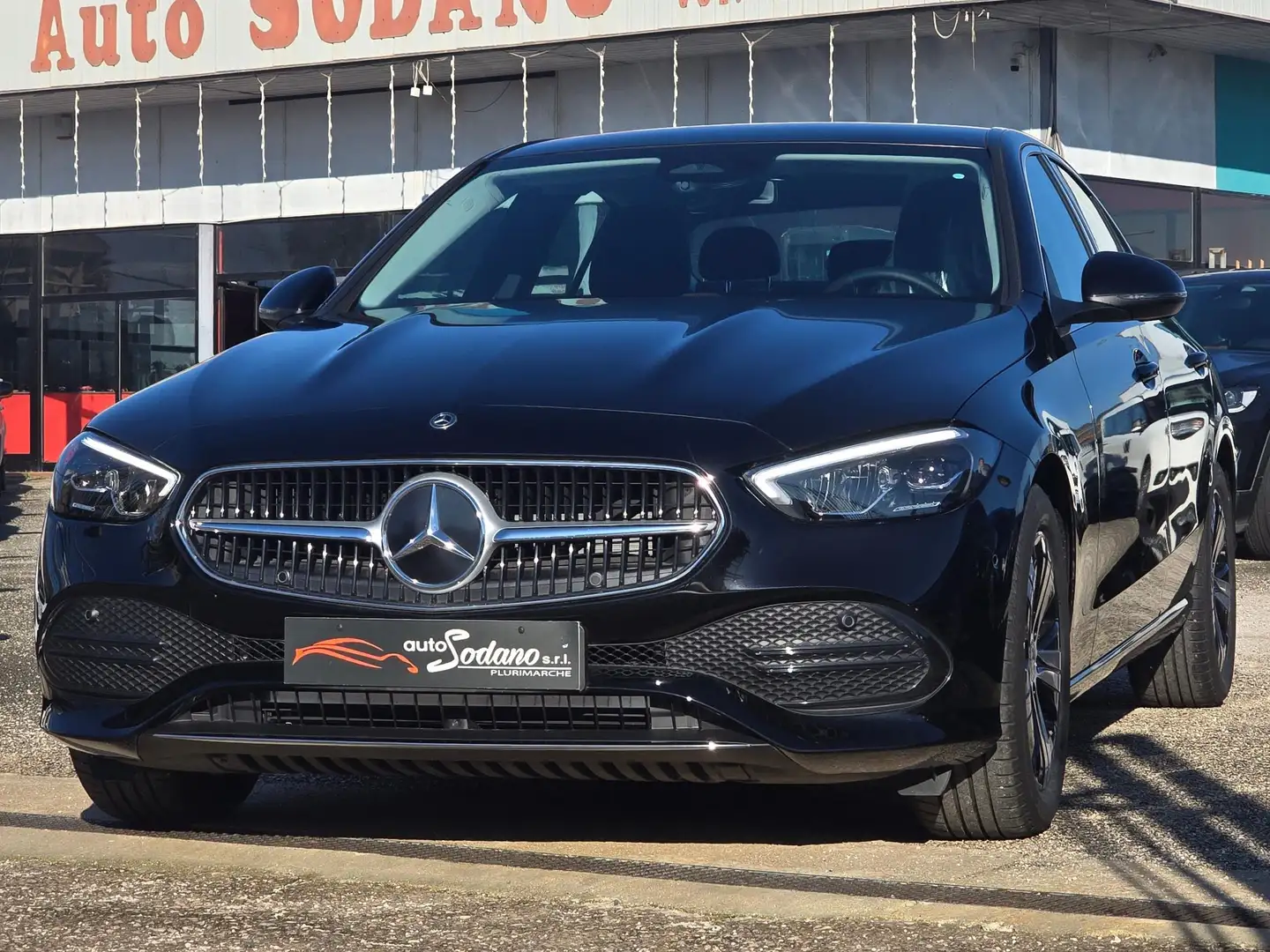 Mercedes-Benz C 220 Classe C Berlina 2021 Advanced Plus 197cv Nero - 1