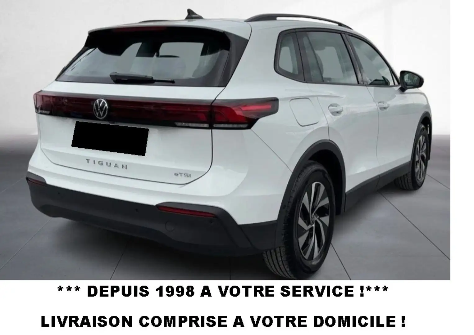 Volkswagen Tiguan 1.5 eTSI 150 cv Life Plus DSG livré chez vous ! Blanc - 1