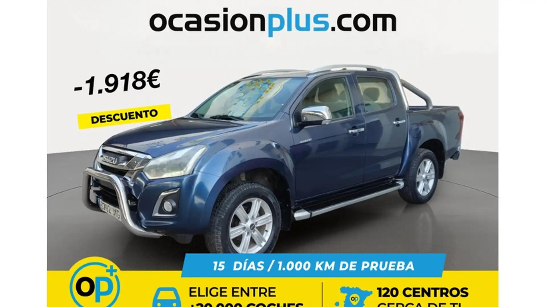 Isuzu D-Max 1.9 Crew Solar 4x4 Aut. Noir - 1