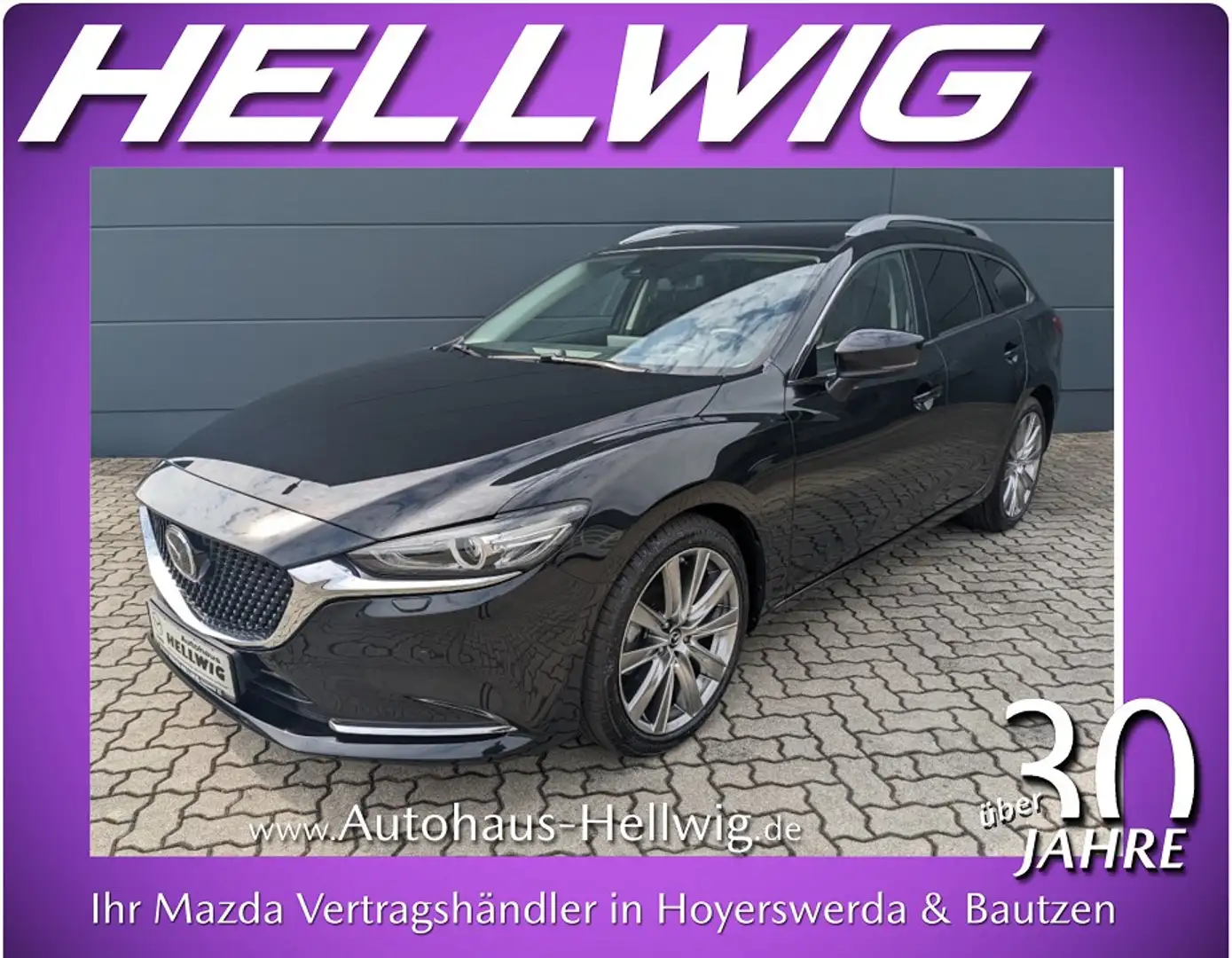 Mazda 6 Kombi 2.0l (165 PS) Exclusive Leder Bose Matrix-LE Schwarz - 1