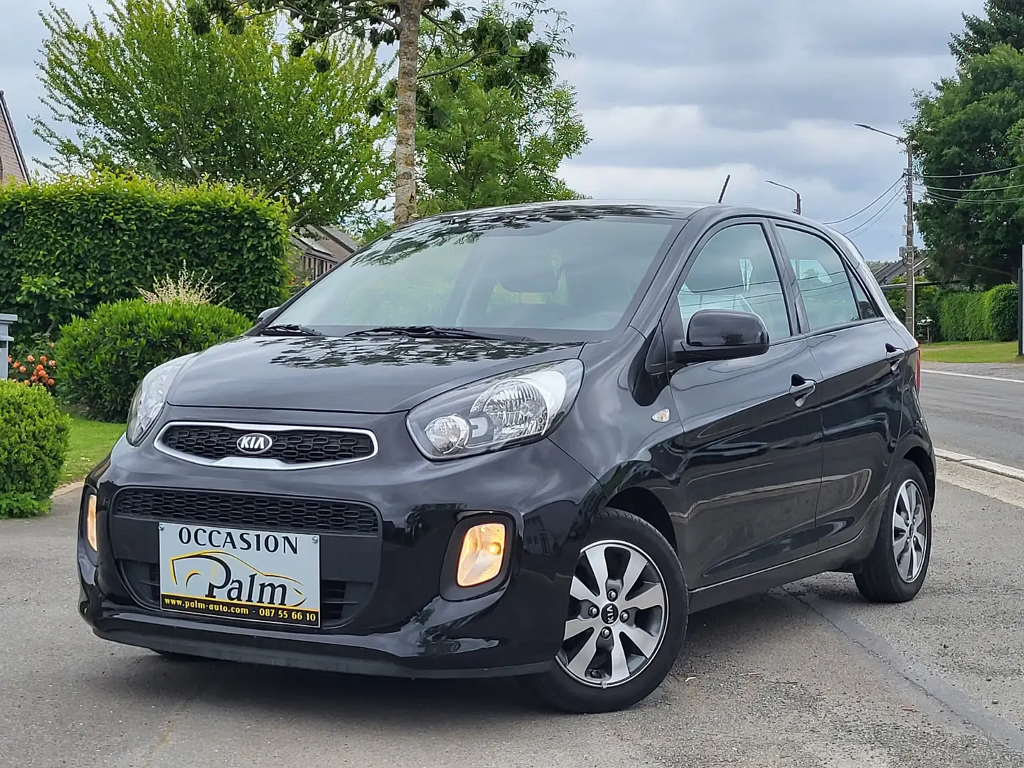 Kia Picanto 1.0i Navi Edition Zwart - 1