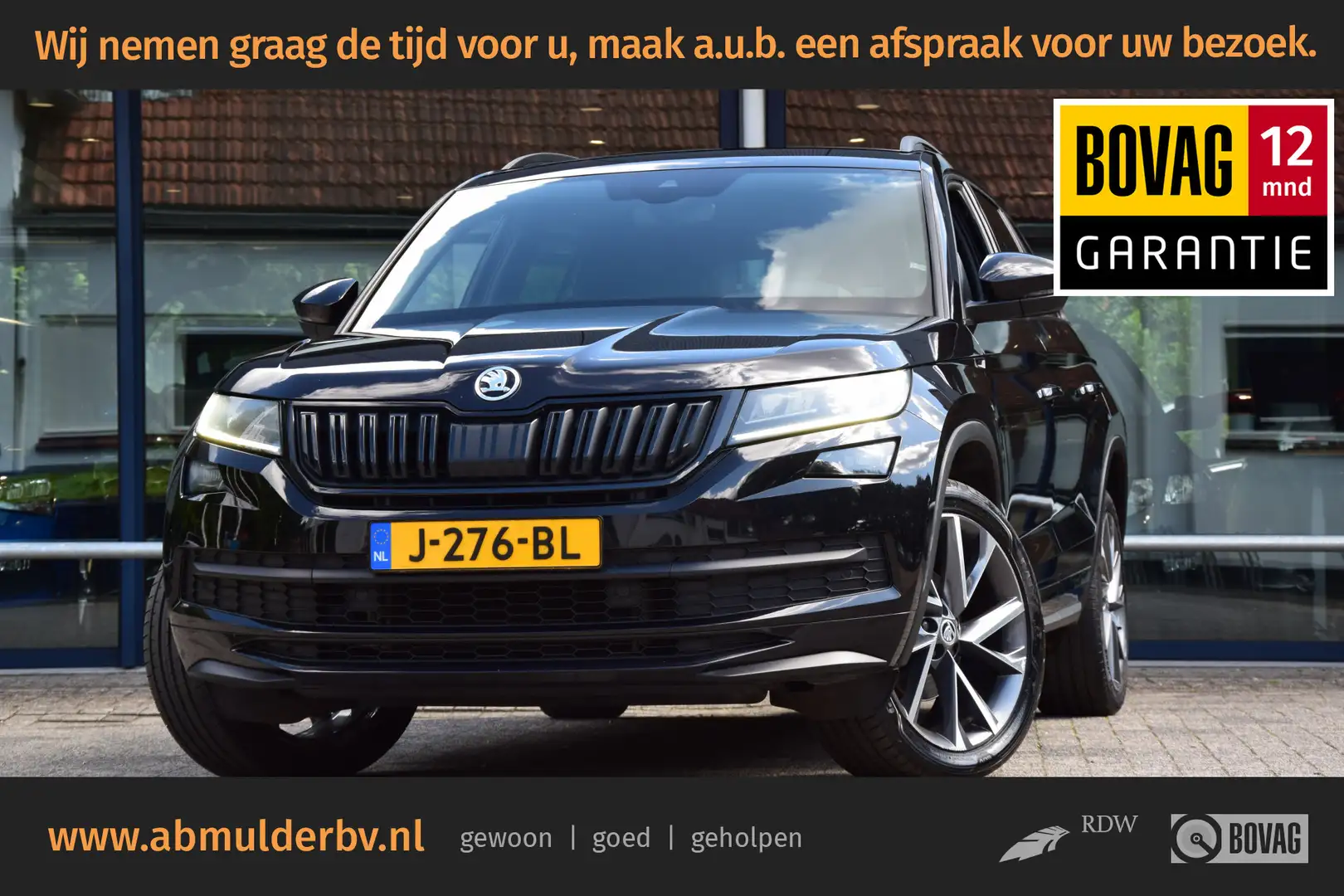Skoda Kodiaq 1.5 TSI 150PK Sportline Business DSG Automaat | in Noir - 1