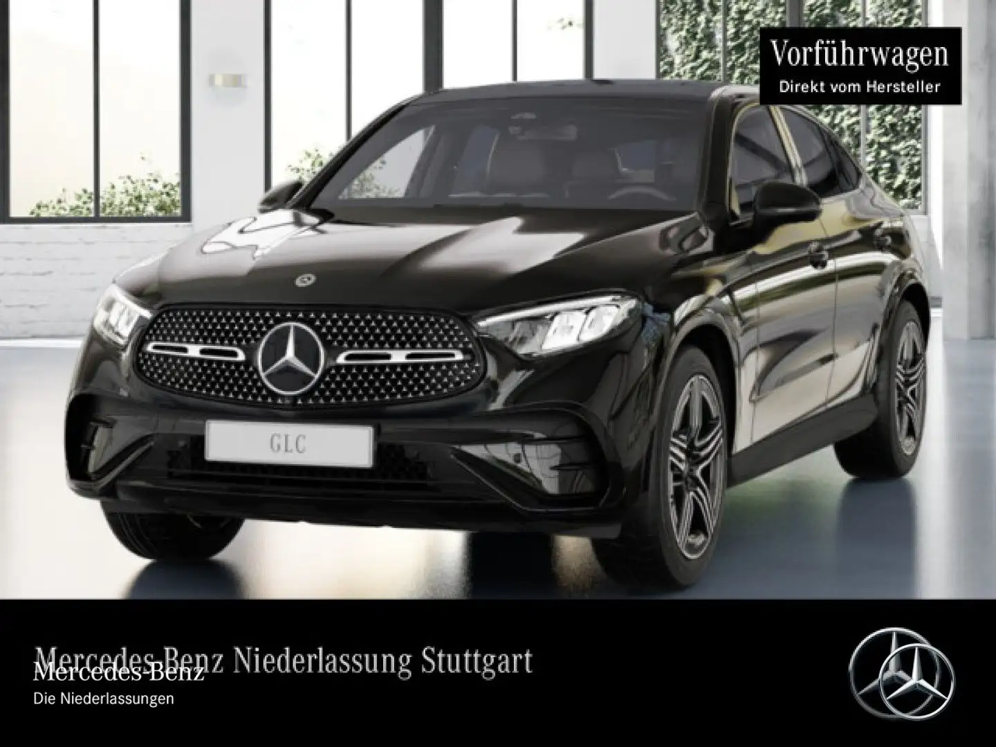 Mercedes-Benz GLC 200 4M AMG+NIGHT+PANO+360+AHK+LED+TOTW+KEYLESS Schwarz - 2