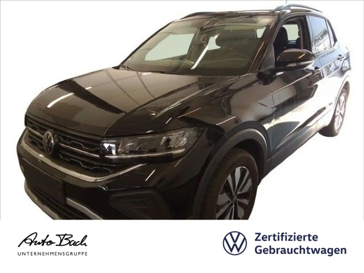 Volkswagen T-Cross 1.0 TSI Goal LED Digital Cockpit ACC EPH Schwarz - 1