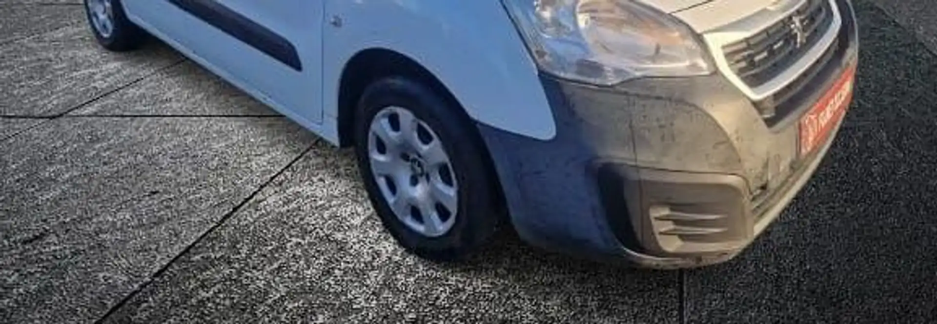 Peugeot Partner 1.6 Hdi 90 An 2015 Blanc - 2