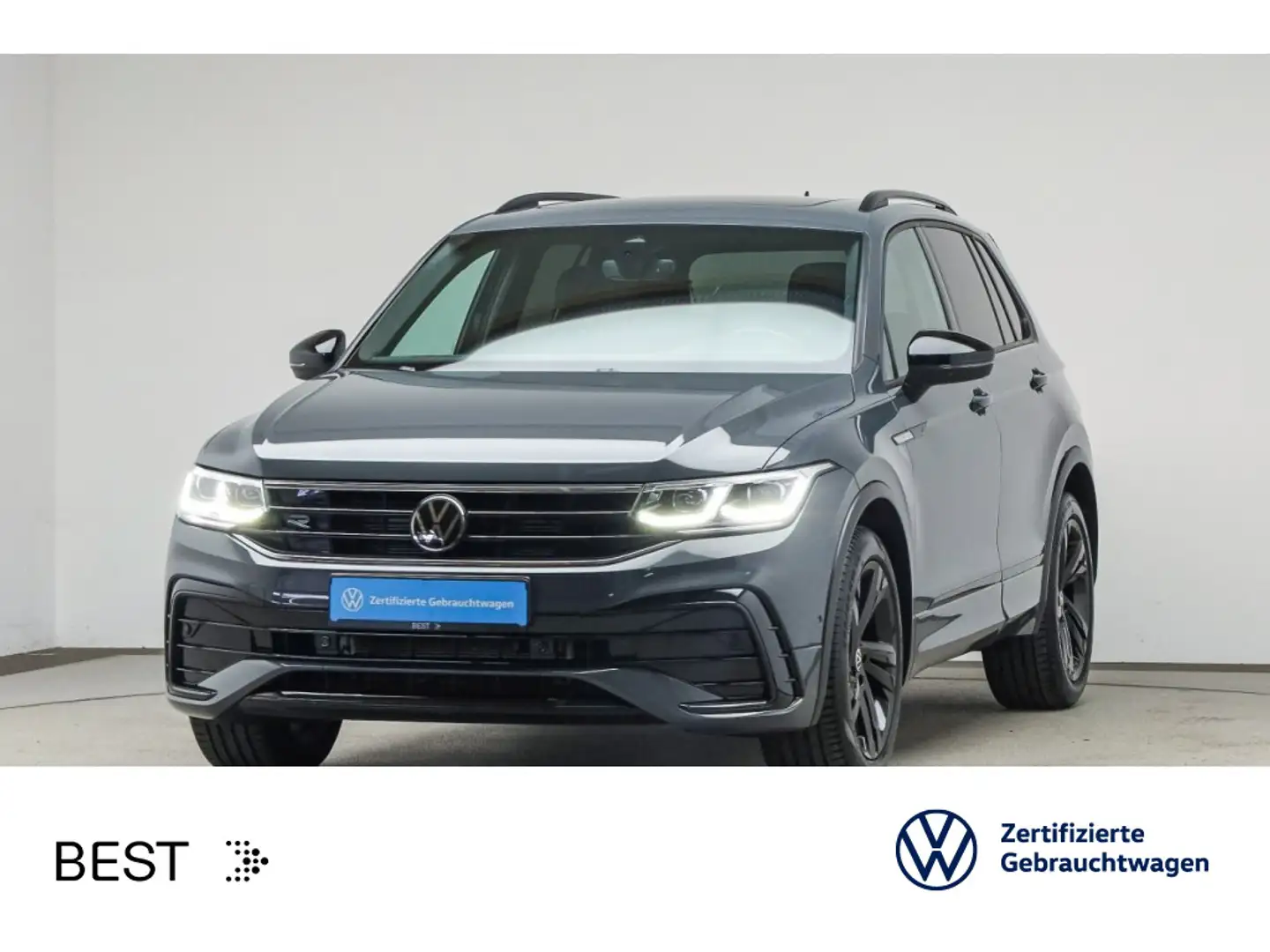 Volkswagen Tiguan 1.5 TSI DSG R-LINE*BLACK-STYLE*PANO*AHK*S Gris - 1