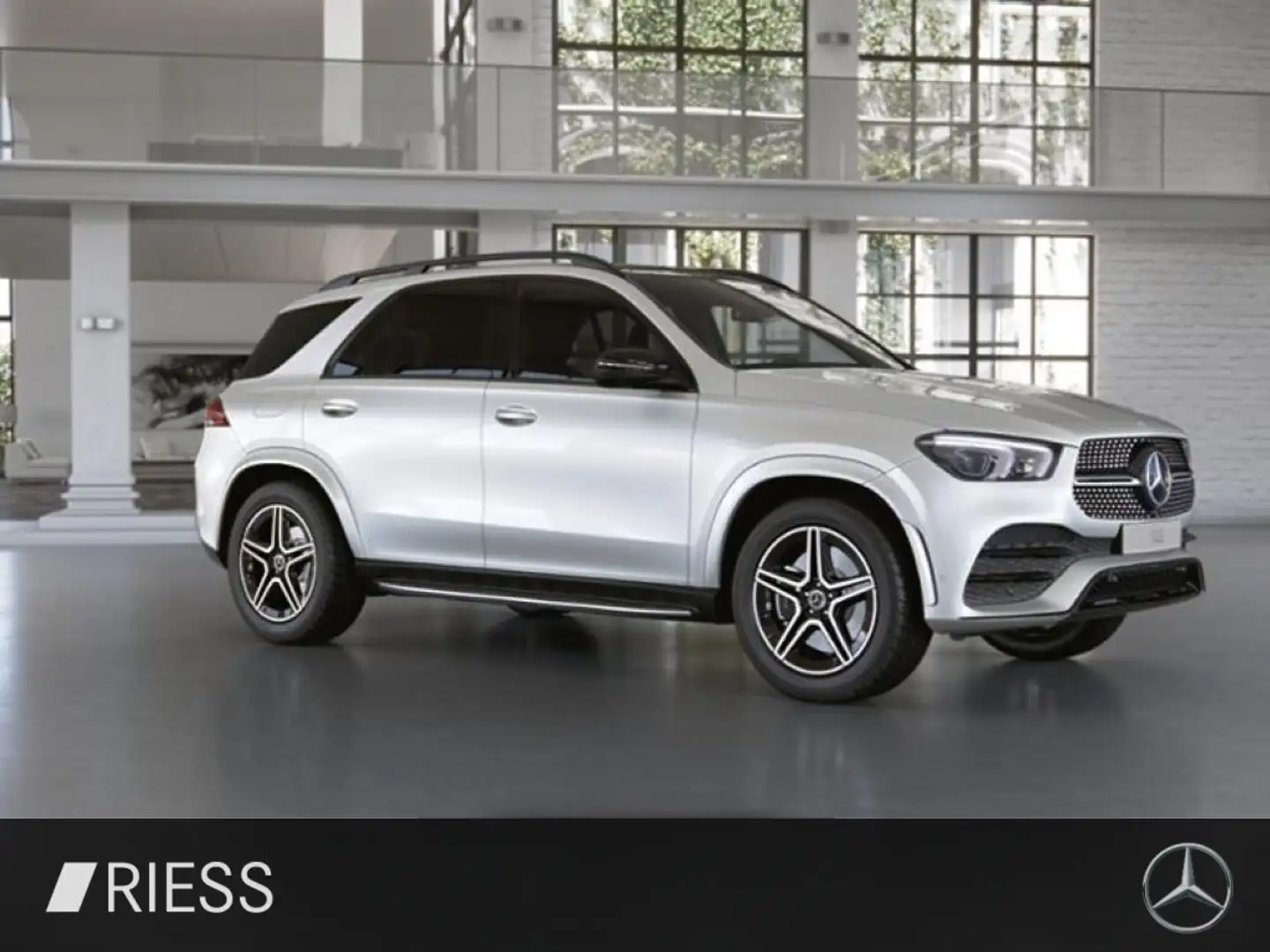 Mercedes-Benz GLE 350 de 4M AMG+Airmatic+Night+HUD+Fahrass.P Blanco - 2