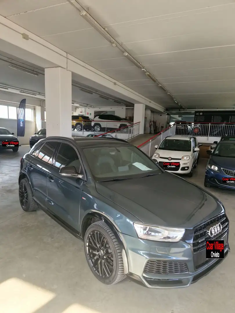 Audi Q3 Q3 2.0 tdi S line edition quattro 184cv s-tronic Gris - 1
