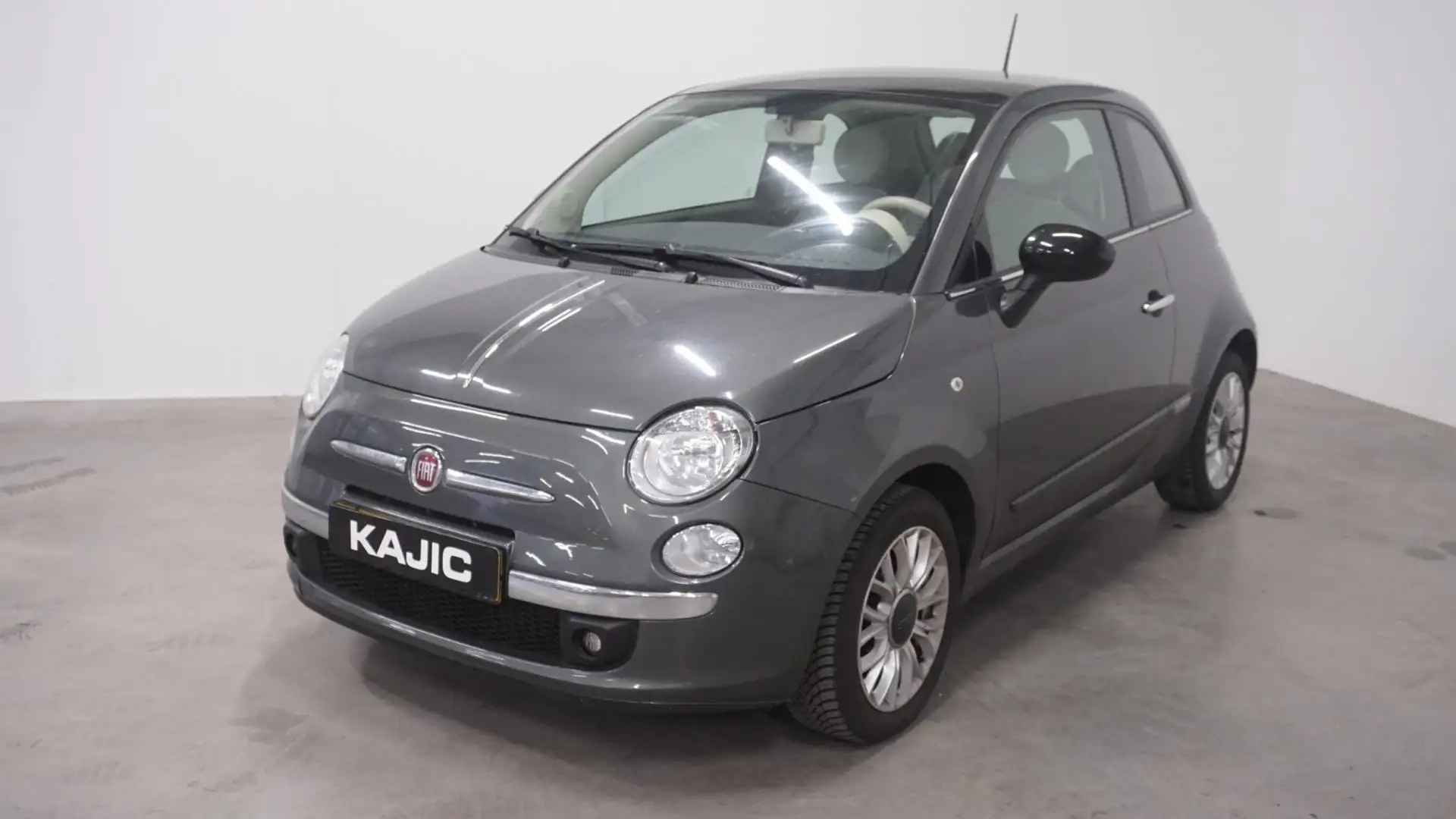 Fiat 500 1.2 Lounge Grijs - 1