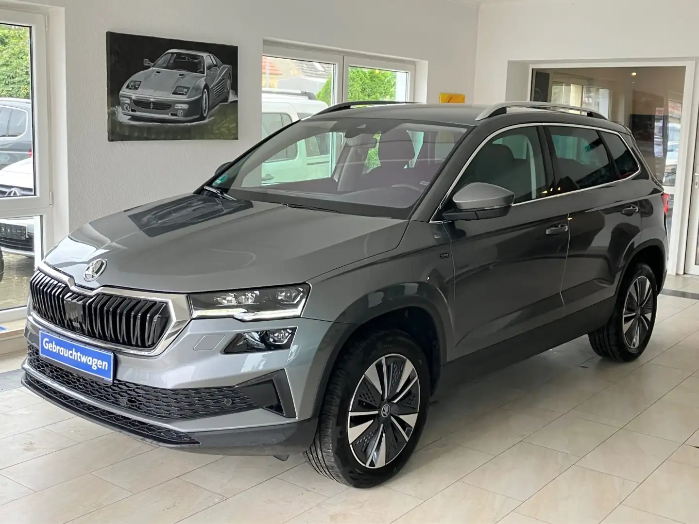 Skoda Karoq 1.5 TSI Tour DSG Virtual Matrix ACC Grau - 1