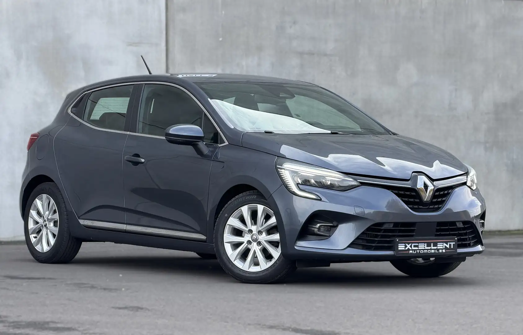 Renault Clio 1.0 TCe/BLUETOOT/GPS/CAMERA/JANTES/GARANTIE 12 M Grijs - 2