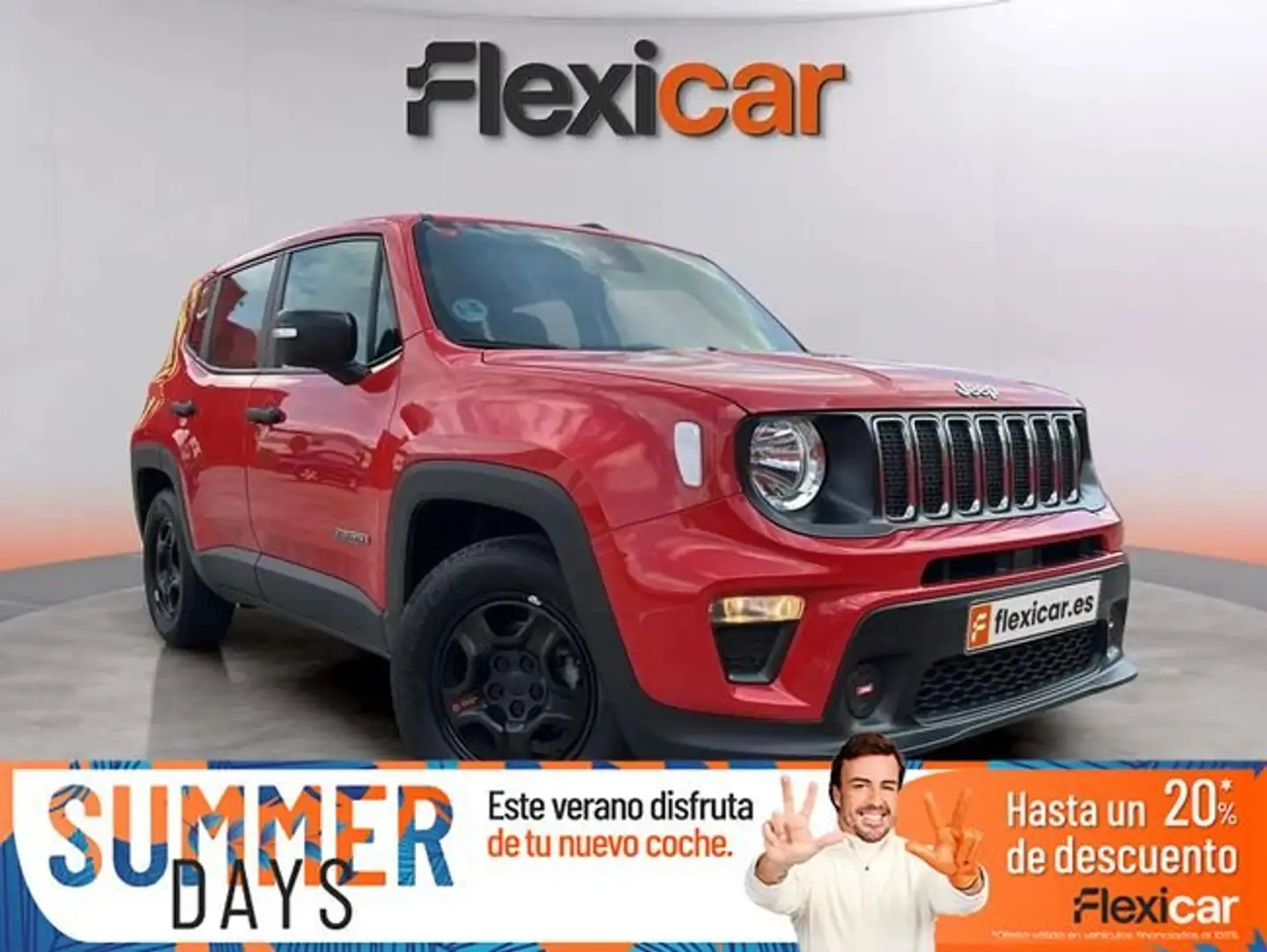Jeep Renegade 1.0 Limited 4x2 Rojo - 1