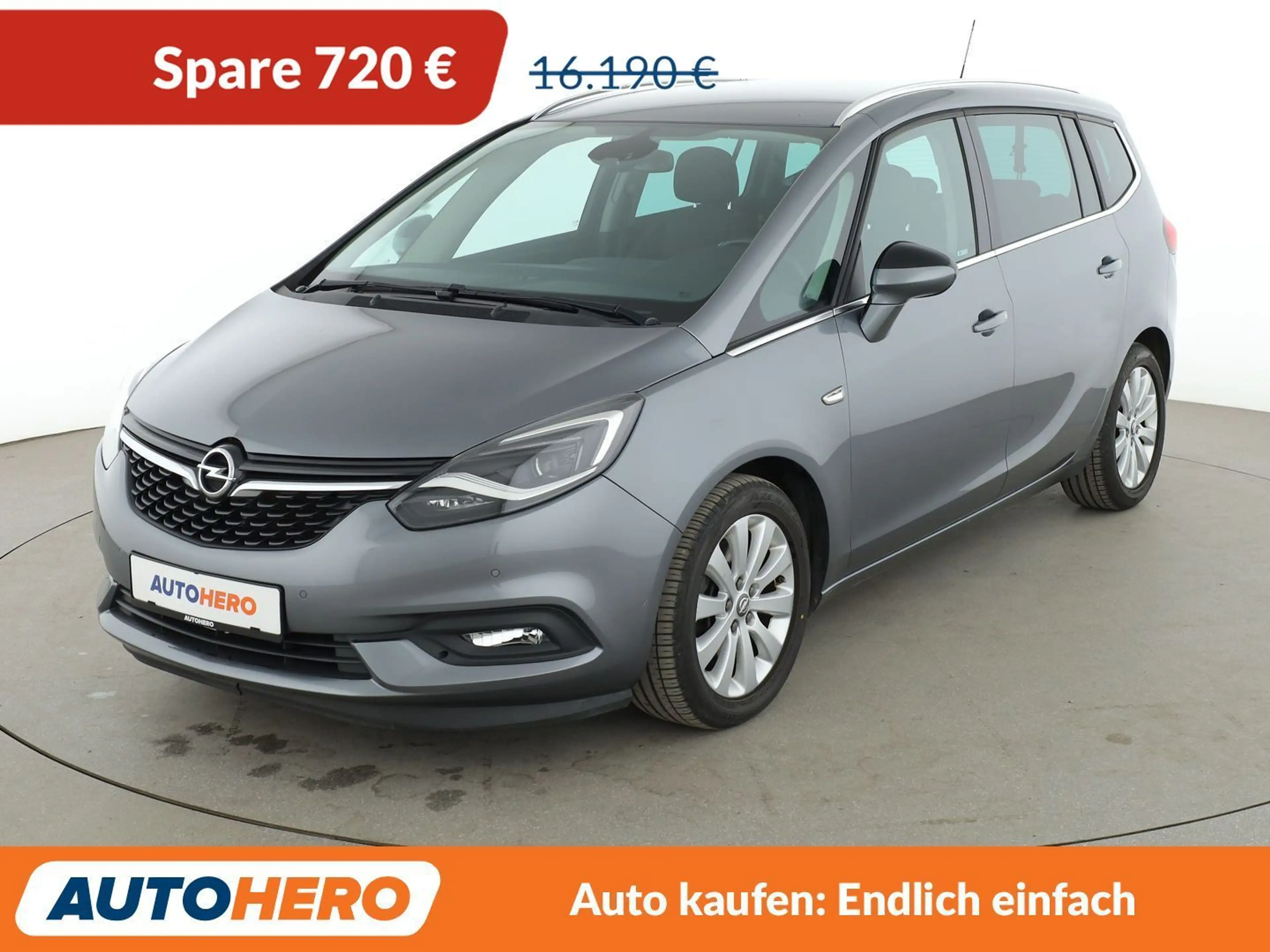 Opel Zafira Tourer 1.6 SIDI Turbo ON Aut*7-SITZER*NAVI*LED*TEMPO*CAM*