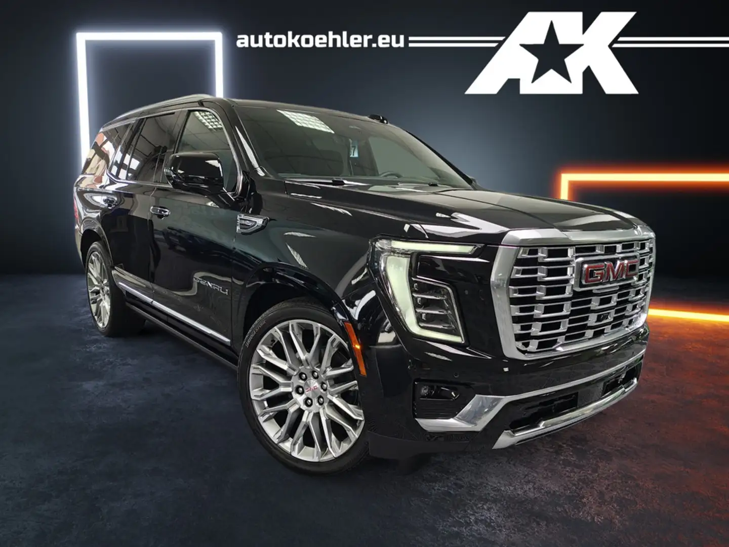 GMC Yukon Denali 2026 Facelift 24"Fonds Monitore HUD ACC Negro - 1