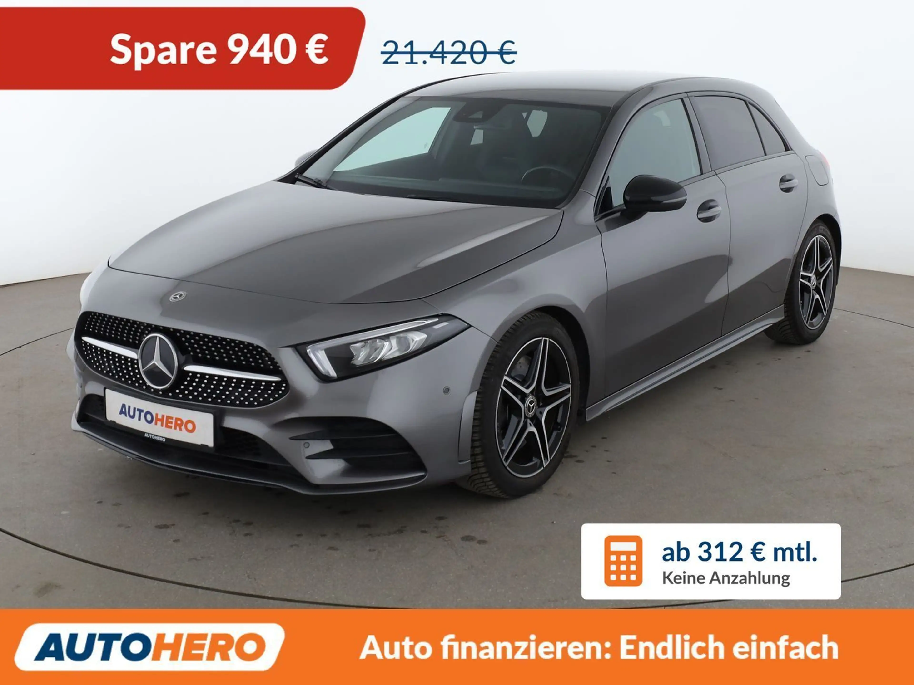 Mercedes-Benz A 250 A 250 Aut.*NAVI*VC*LED*TEMPO*CAM*PDC*SHZ*ALU*