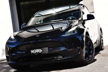 LONG RANGE DUAL MOTOR AWD *** FULL BLACK ***
