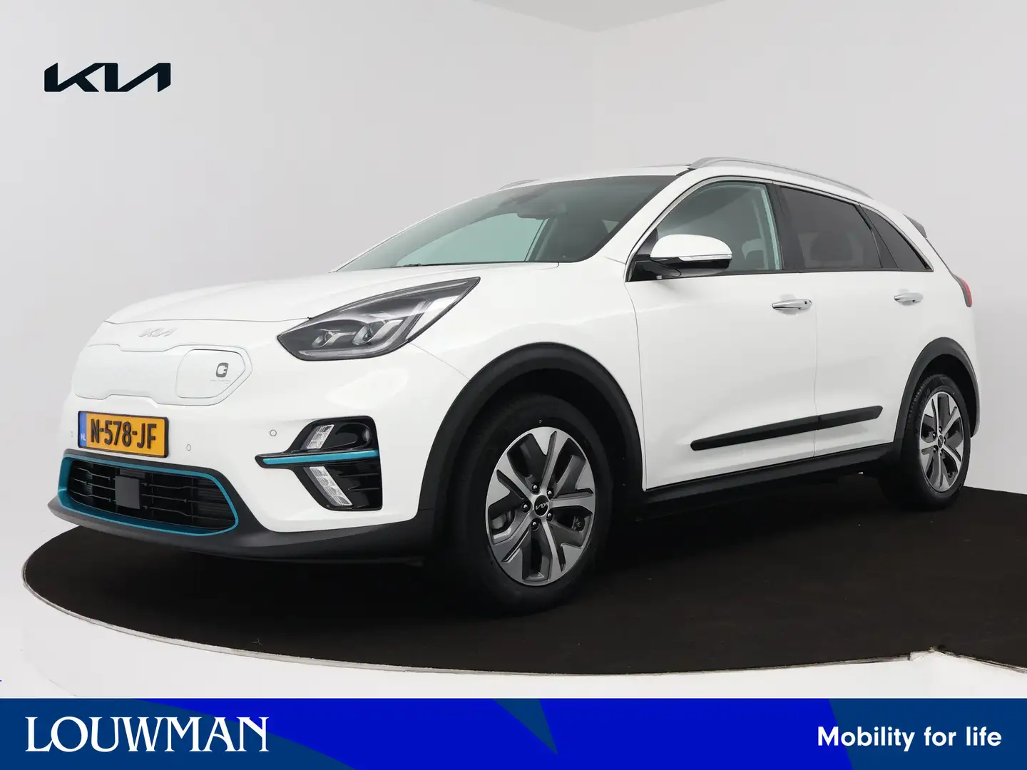 Kia e-Niro DynamicPlusLine 64 kWh | Schuif/Kanteldak | Adapti Wit - 1