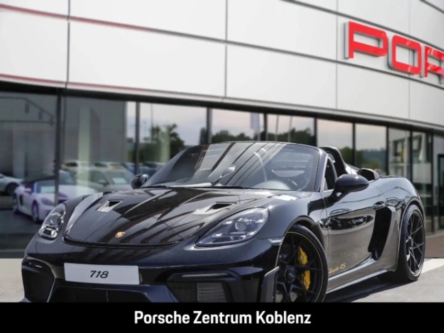 Porsche 718 Spyder RS Czarny - 1