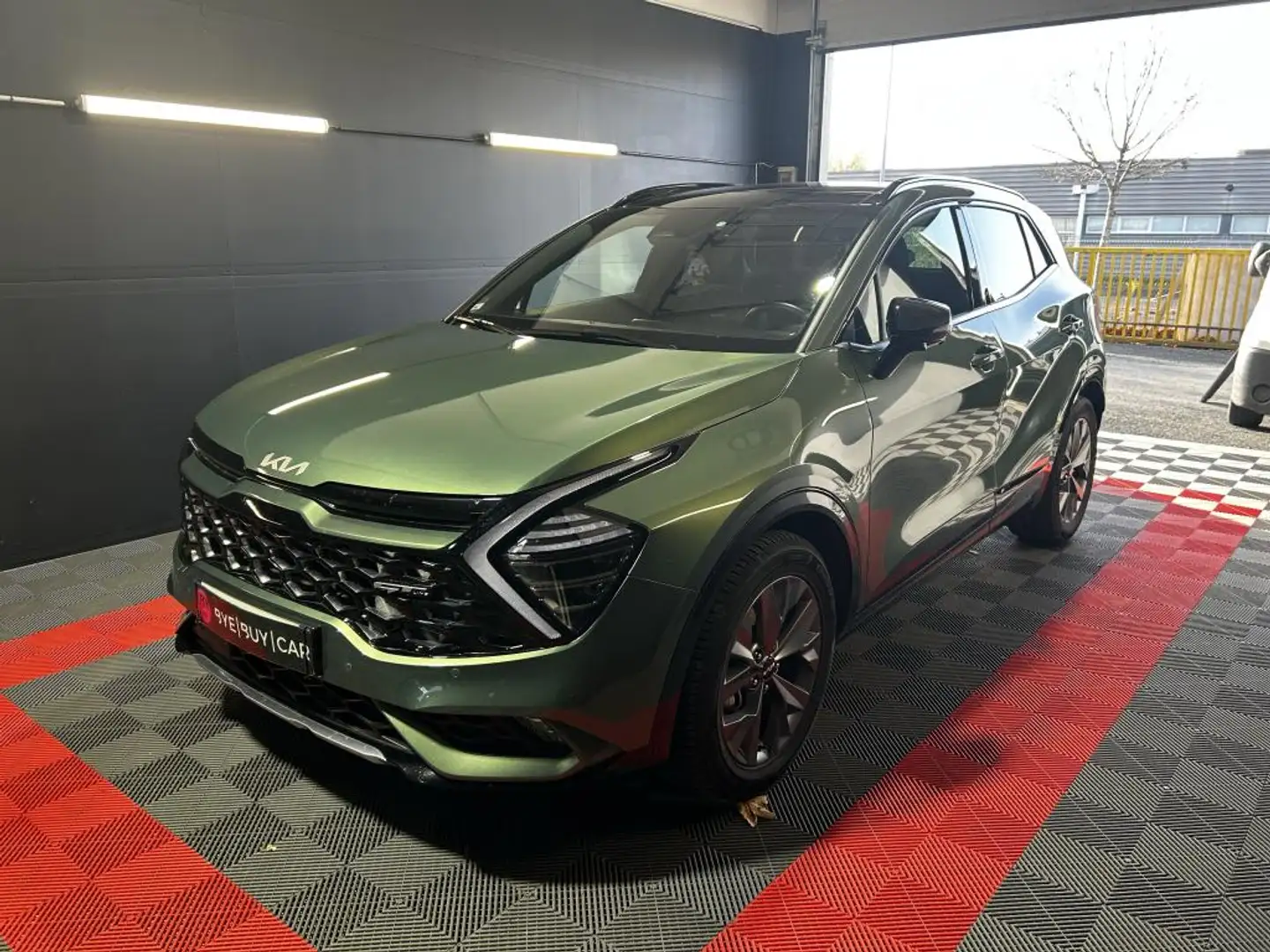 Kia Sportage 1.6 T-GDI 180ch + Electric 60 ch - BVA - 4x2 - Garantie 12 mois Vert - 1