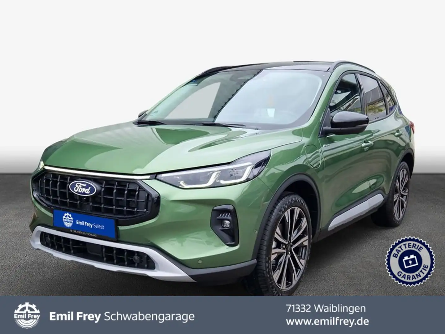 Ford Kuga 2.5 Duratec PHEV ACTIVE X Grün - 1