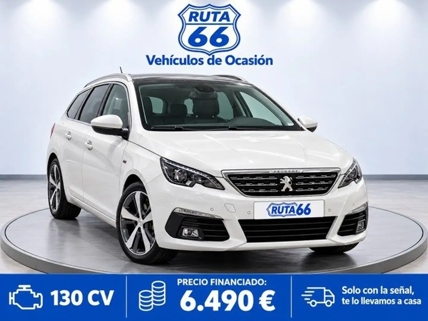 Peugeot 308 SW 1.2 PureTech S&S Allure 130 Blanco - 2