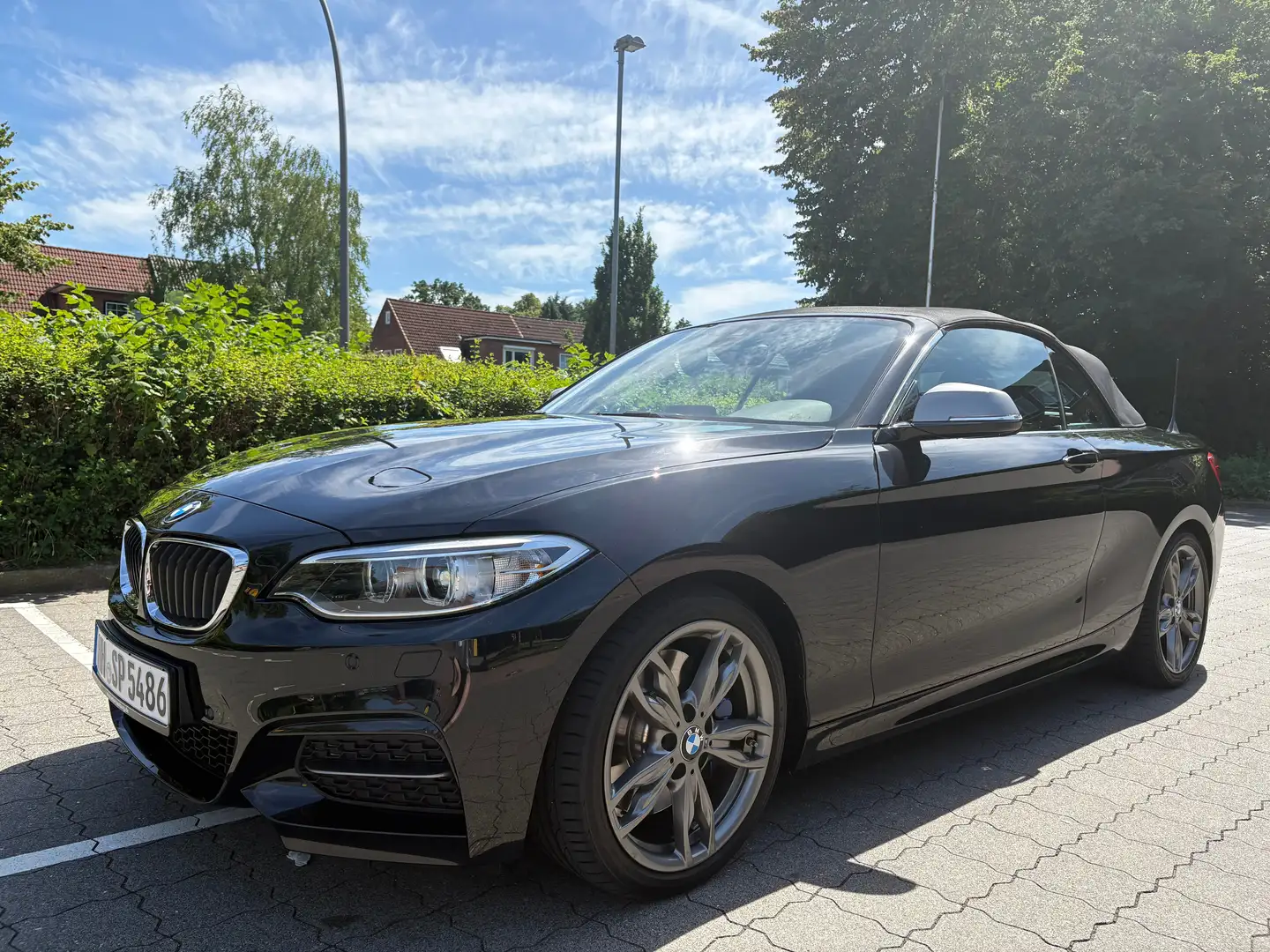 BMW 235 2er Cabrio M235i Cabrio Schwarz - 2