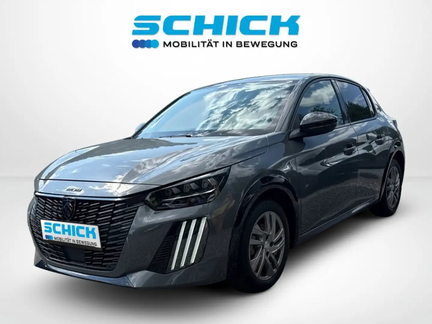 Peugeot 208 GT Hybrid 136 e-DCS6 Grau - 1