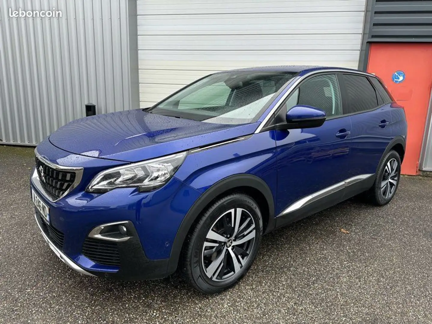 Peugeot 3008 ii 1.6 puretech 180 s&s allure eat8 gps Blau - 2