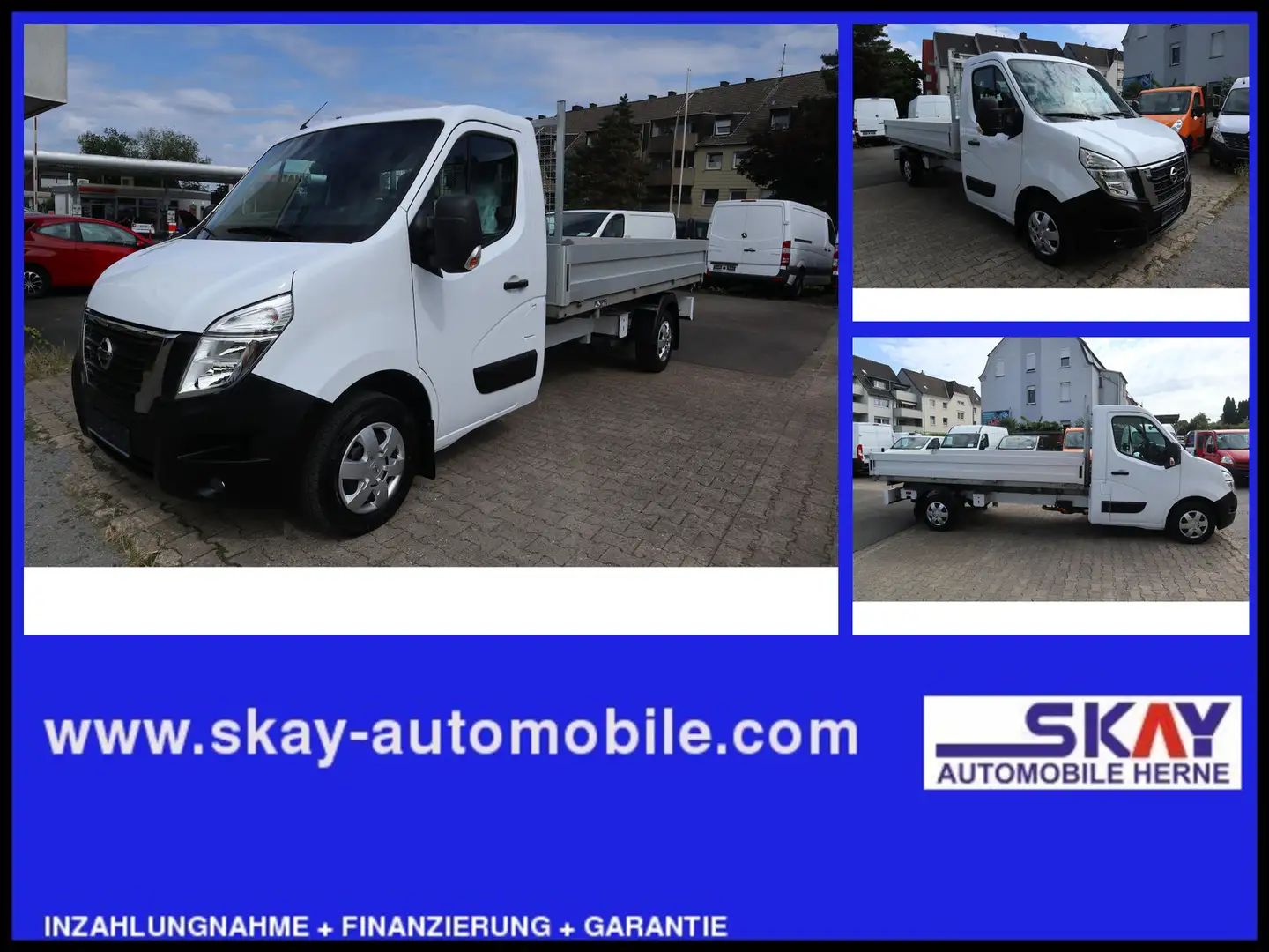 Nissan Interstar L3H1 3,5t Kipper Allwetter Bianco - 1