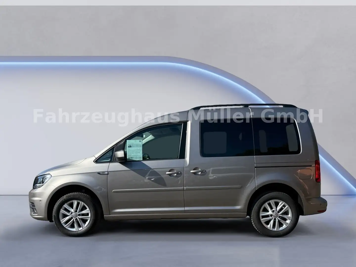 Volkswagen Caddy PKW 2.0TDI  DSG RFK Beige - 2