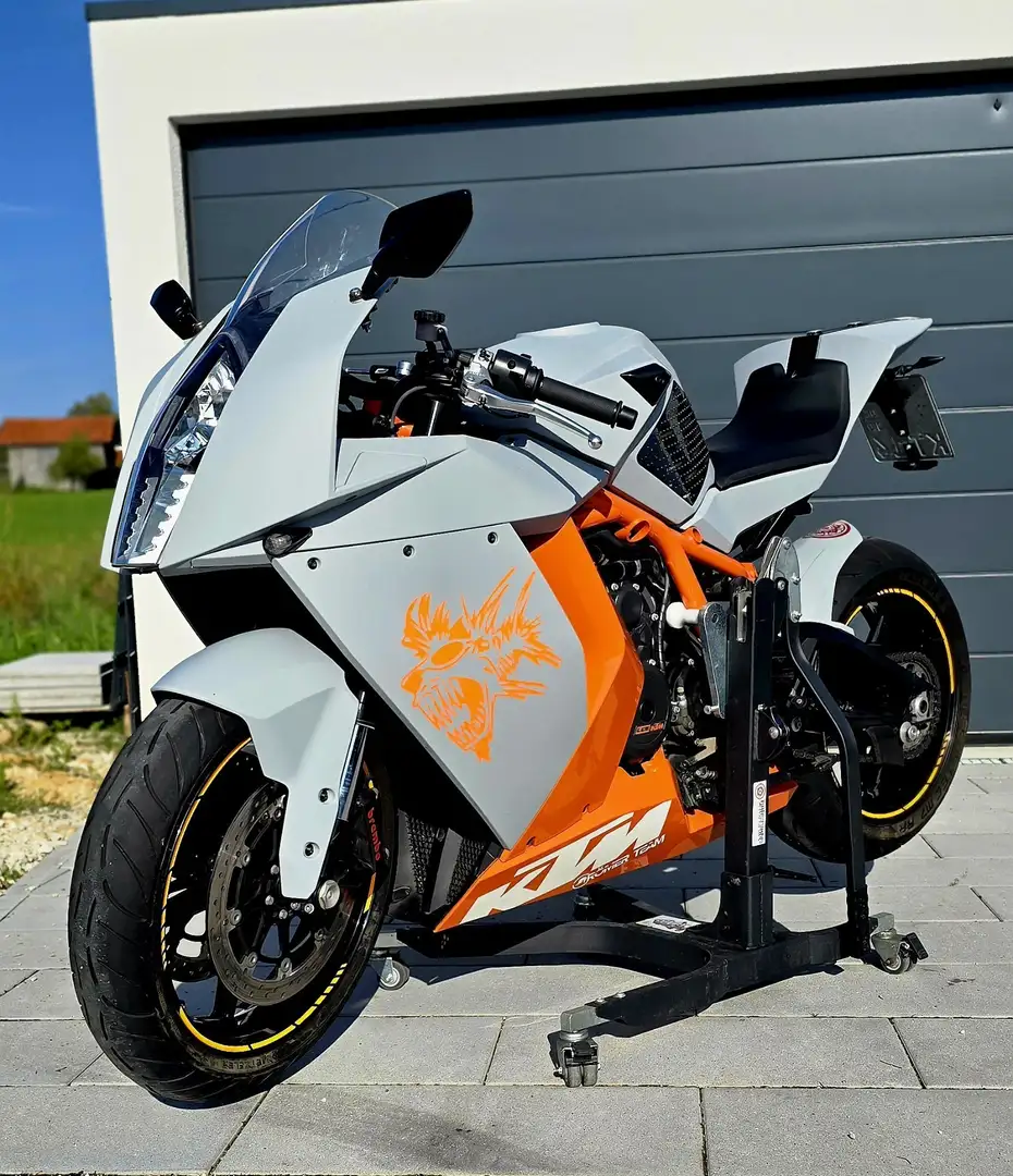 KTM 1190 RC8 RC8R Wenig Kilometer Top Zustand Gris - 1
