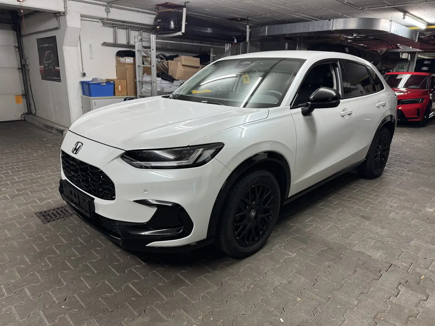 Honda ZR-V 2.0 e:HEV Hybrid Sport | 8-fach Bereift | Black Ed Weiß - 1