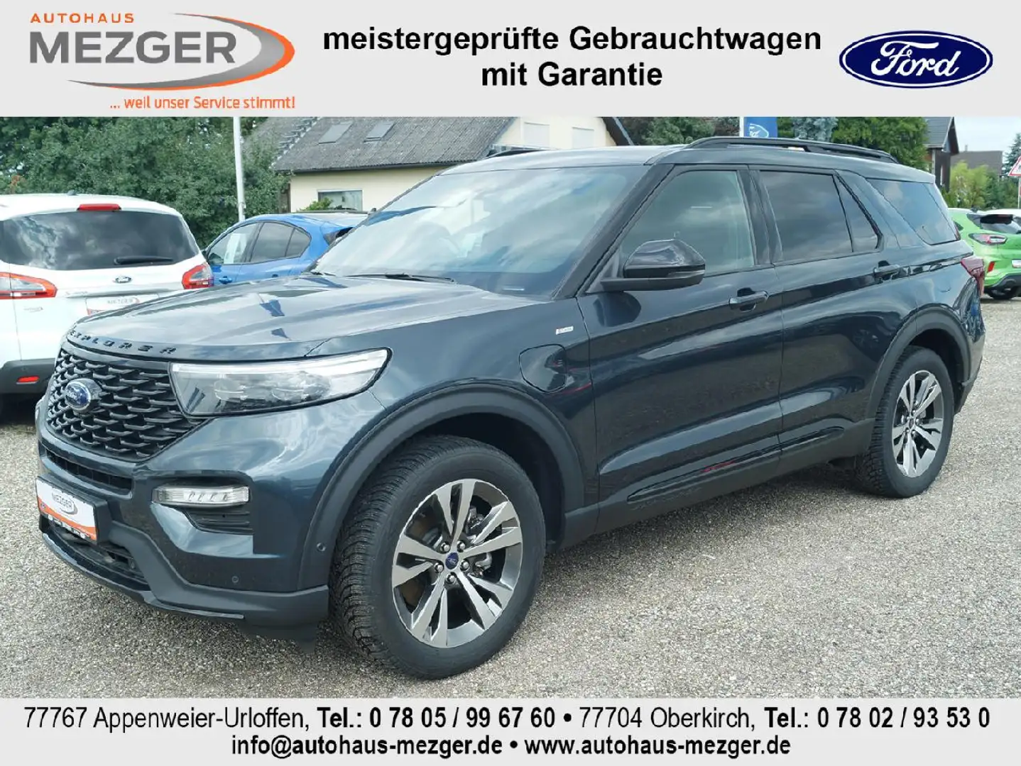 Ford Explorer ST-Line Plug-in-Hybrid 4x4 Blau - 2