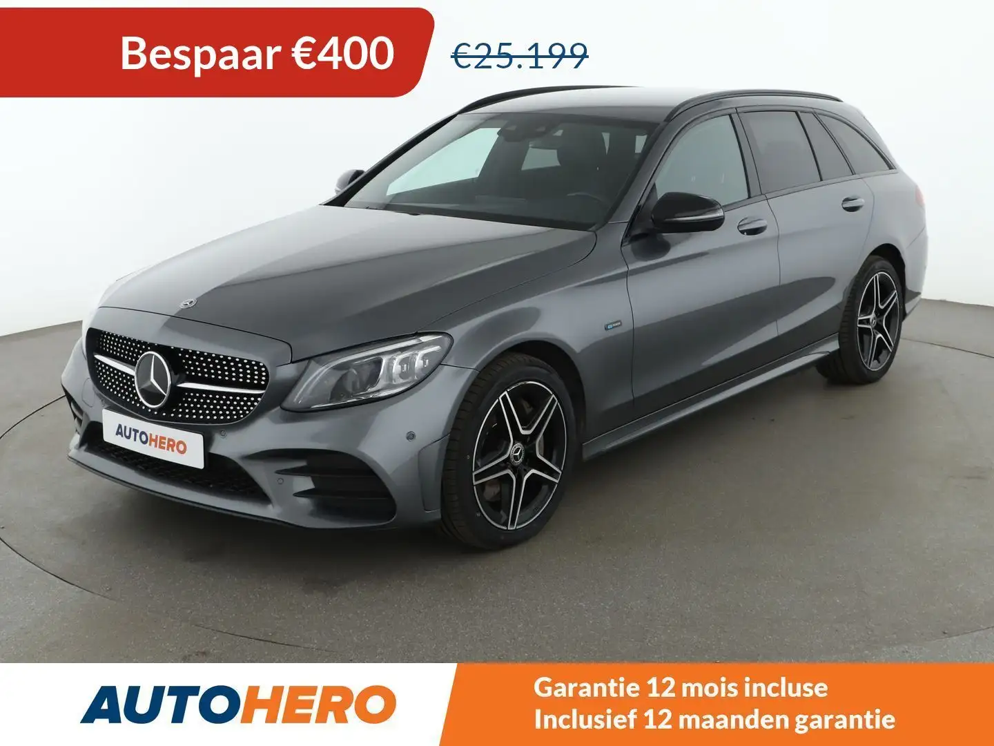 Mercedes-Benz C 300 C 300de T AMG Line Zilver - 1