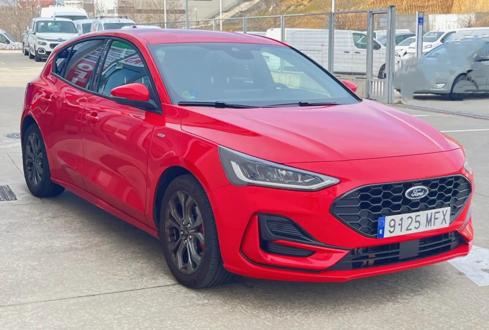Ford Focus 1.0 Ecoboost MHEV ST-Line Design SIP 125 Rosso - 1