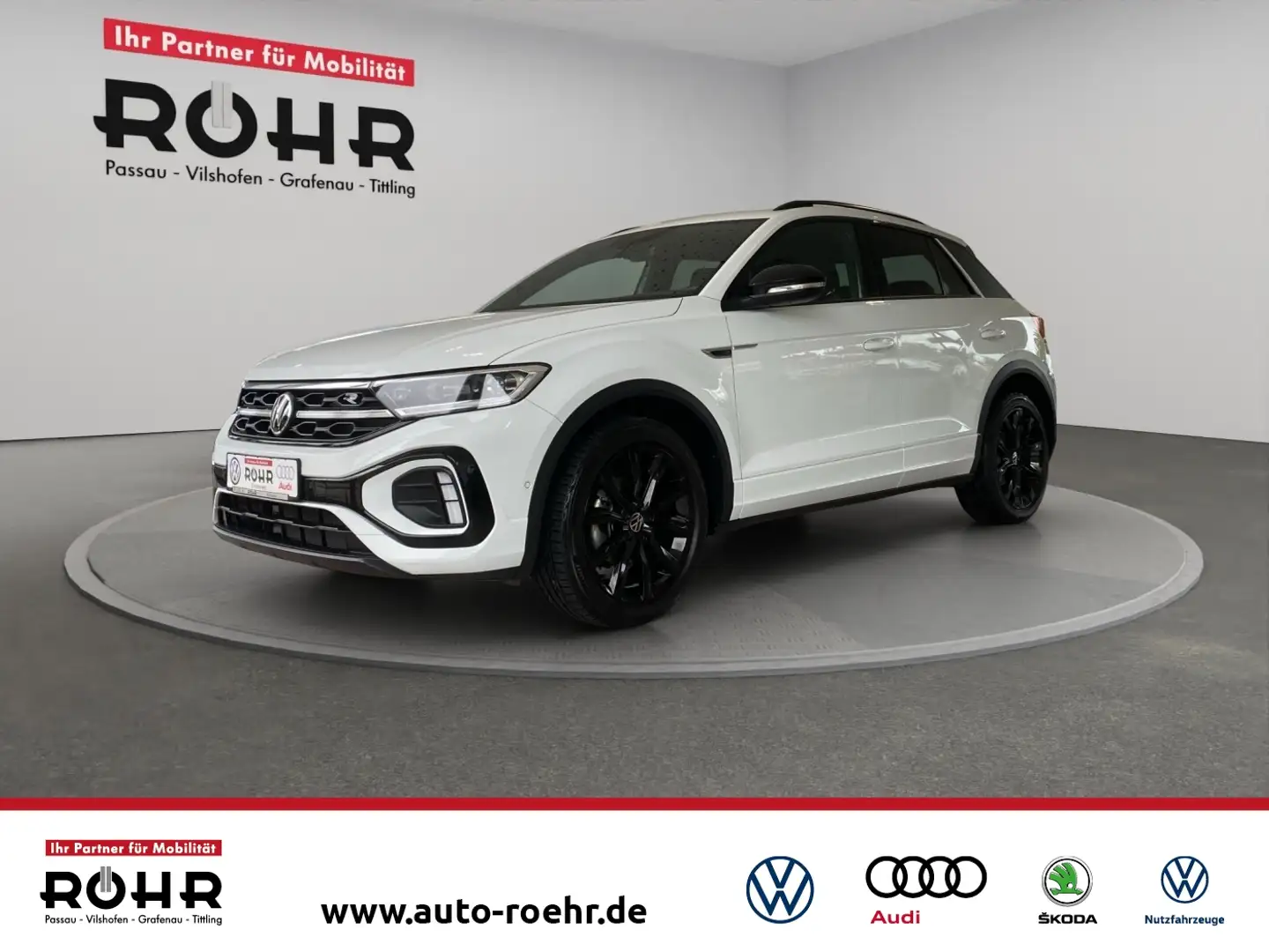 Volkswagen T-Roc R-Line (NAVI.DAB.PDC.SHZ.ACC) 1.5 TSI DSG Weiß - 1
