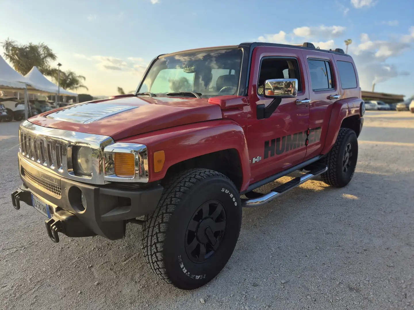 HUMMER H3 H3 3.5 Platinum GPL AUTO Rojo - 1