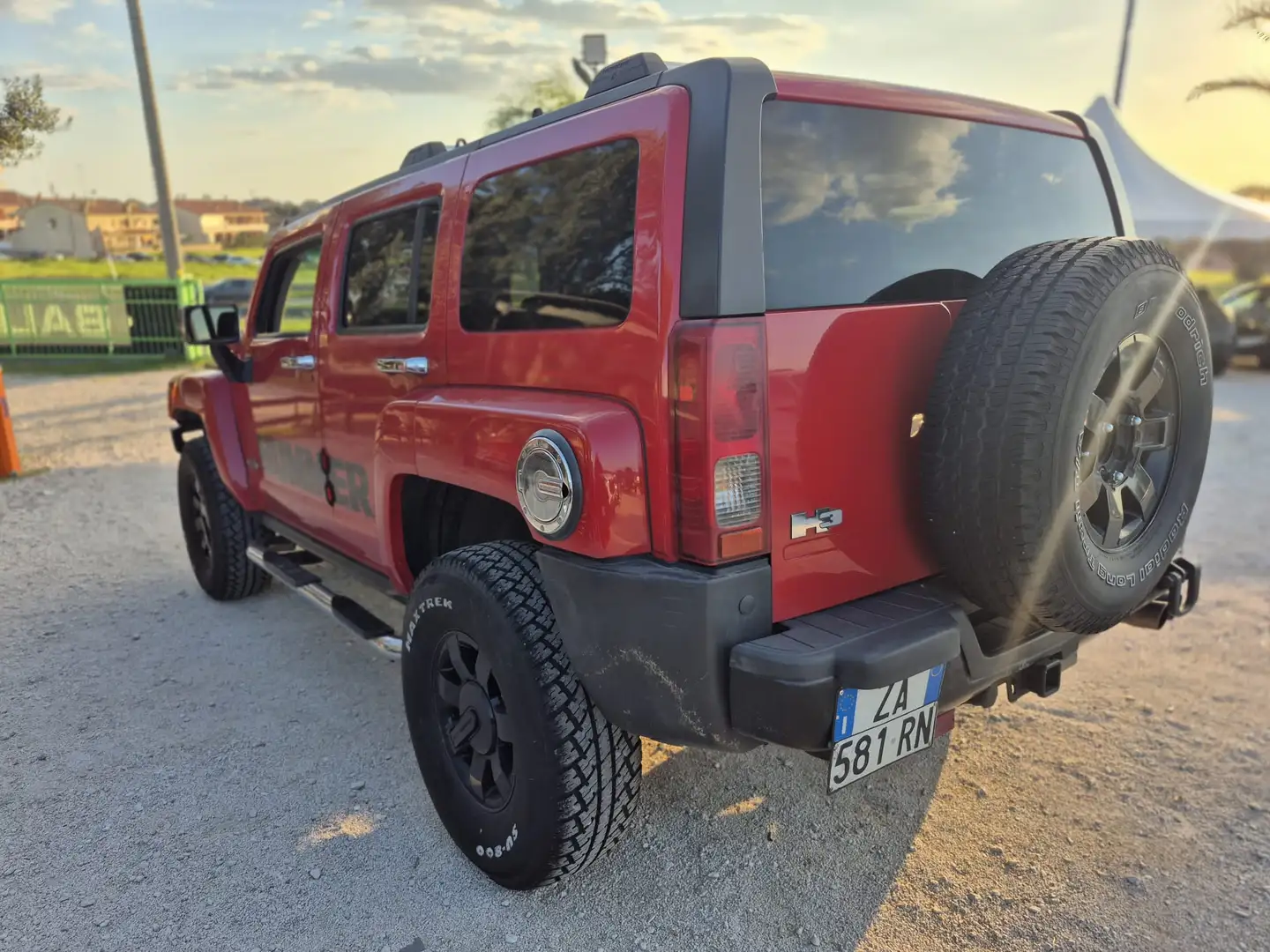 HUMMER H3 H3 3.5 Platinum GPL AUTO Rojo - 2