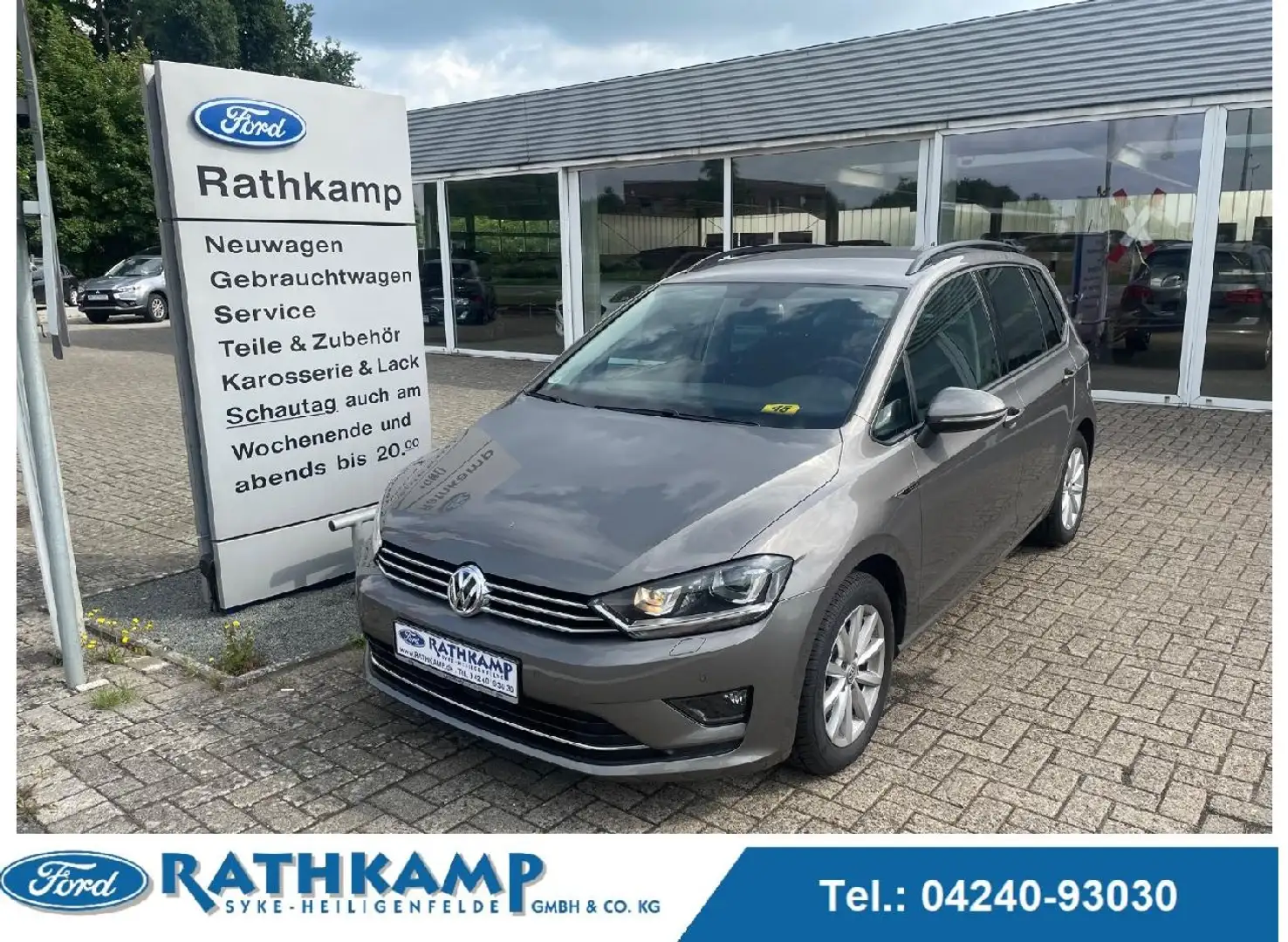 Volkswagen Golf Sportsvan Lounge BMT/Start-Stopp Grau - 1