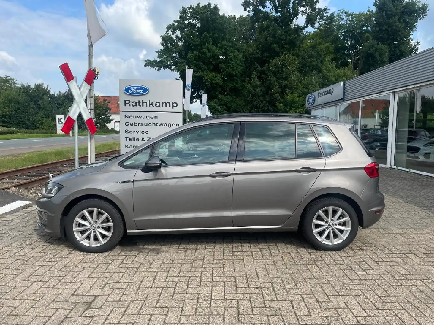 Volkswagen Golf Sportsvan Lounge BMT/Start-Stopp Grau - 2