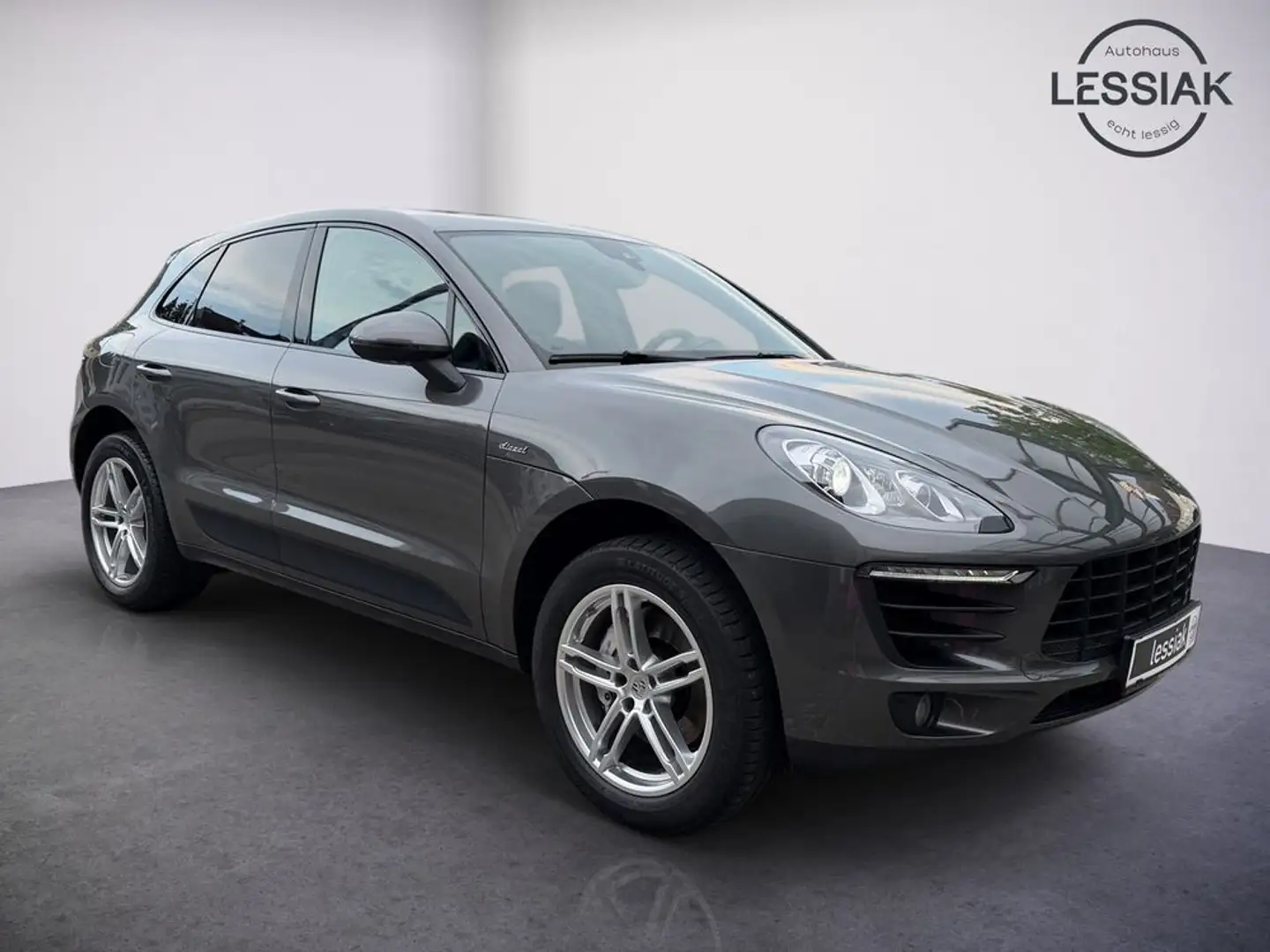 Porsche Macan S Diesel | Leder | Pano-SD | SH v+h | Navi Grau - 2